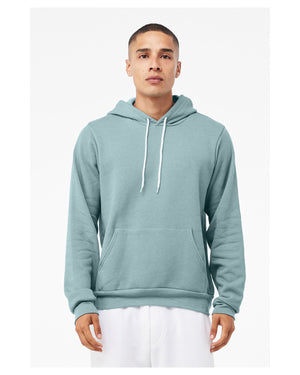 Unisex Sponge Fleece Pullover Hoodie - Hthr Blue Lagoon