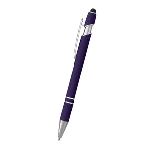 Incline Recycled Aluminum Stylus Pen - Purple