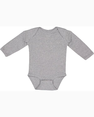Infant Long-Sleeve Bodysuit - Heather