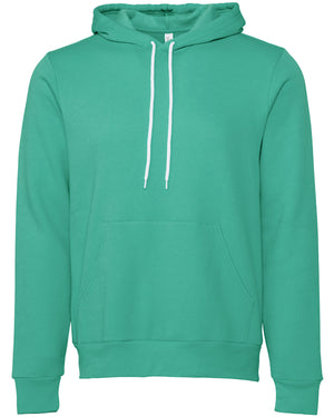 Unisex Sponge Fleece Pullover Hoodie - Teal