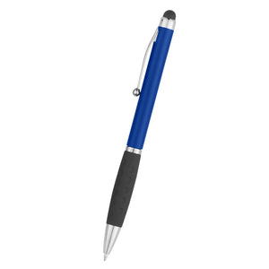 Provence Pen With Stylus - Blue With Black