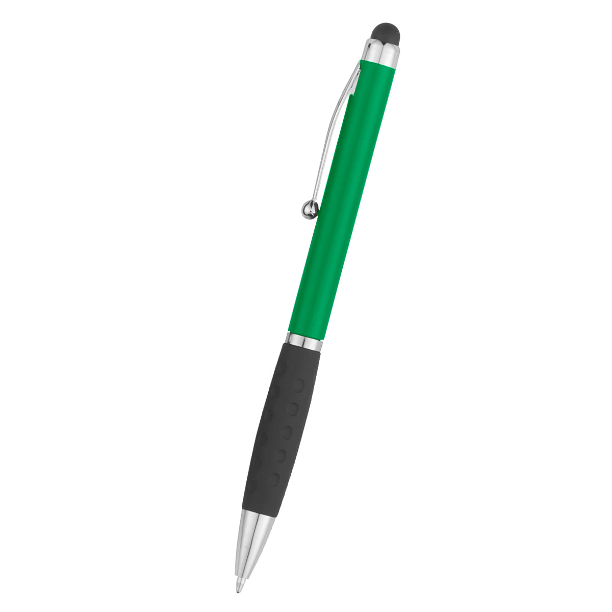 Provence Pen With Stylus - Green With Black