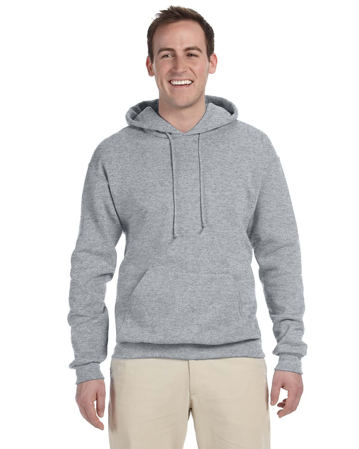 JERZEES Adult NuBlend® Fleece Pullover Hooded Sweatshirt - Oxford