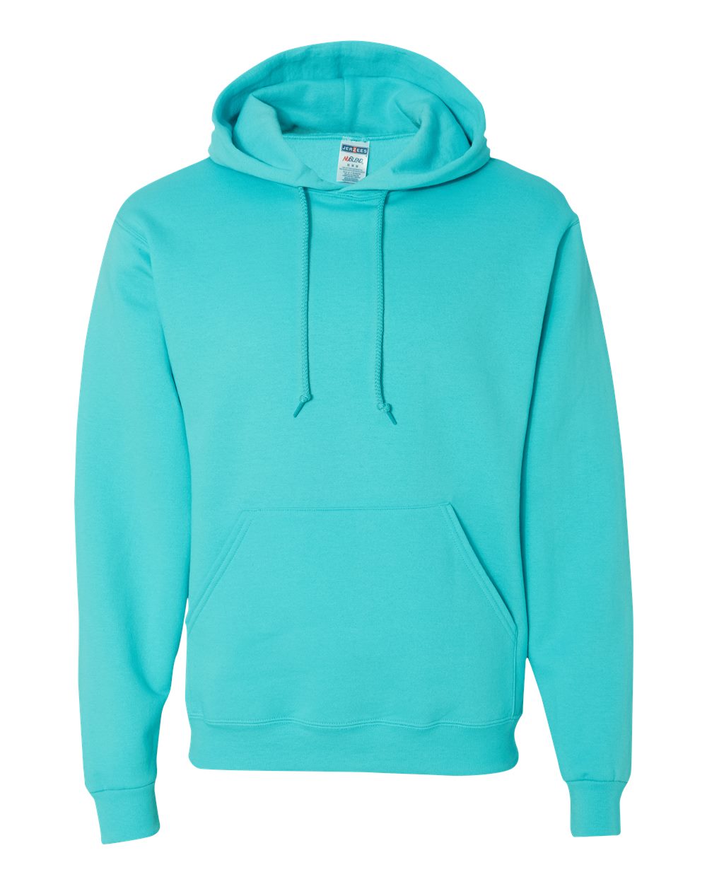 JERZEES Adult NuBlend® Fleece Pullover Hooded Sweatshirt - Scuba Blue