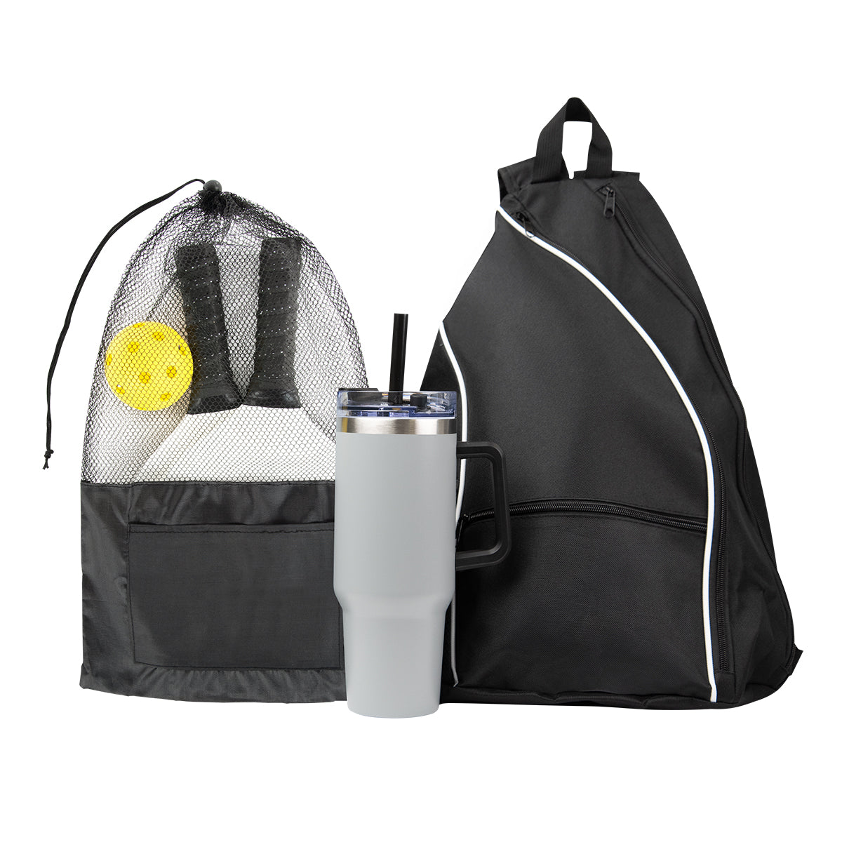 INTREPID PICKLEBALL KIT - Black/Gray