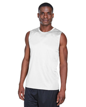 Men's Zone Performance Muscle T-Shirt - White