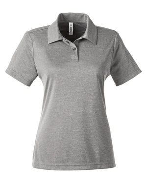 Ladies' Zone Sonic Heather Performance Polo - Athletic Heather