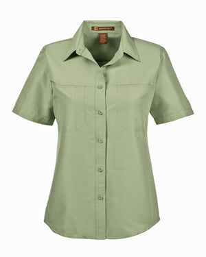 Ladies' Key West Short-Sleeve Performance Staff Shirt - Green Mist