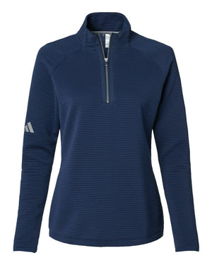 Adidas Women's Spacer Quarter-Zip Pullover - Collegiate Navy