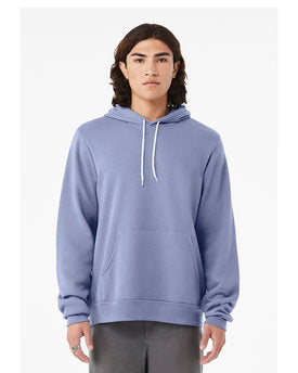 Unisex Sponge Fleece Pullover Hoodie - Lavender Blue