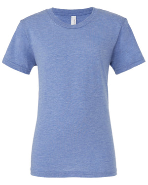 Youth Triblend Short-Sleeve T-Shirt - Blue Triblend
