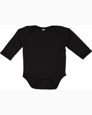 Infant Long-Sleeve Bodysuit - Black
