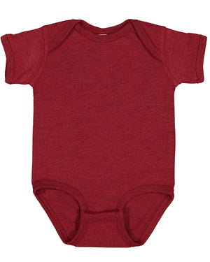 Infant Fine Jersey Bodysuit - Cardinal Blkout
