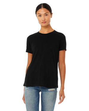 Ladies' Relaxed Triblend T-Shirt - Solid Blk Trblnd