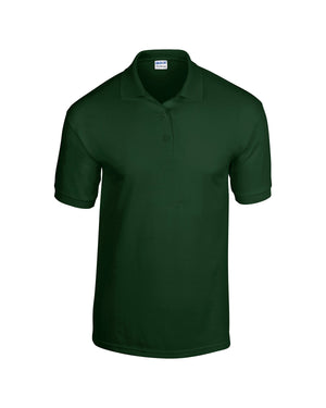 Gildan Adult Jersey Polo - Forest Green