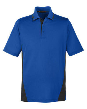 Men's Flash Snag Protection Plus IL Colorblock Polo - Tr Royal/Black