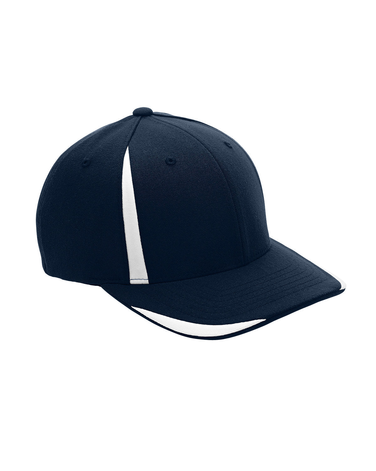 Team 365 by Flexfit Adult Pro-Formance® Front Sweep Cap - Sport Dark Navy/ White