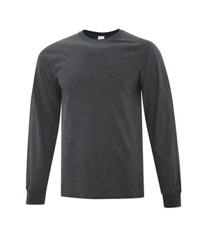 ATC Everyday Cotton Long Sleeve Tee - Dark Heather