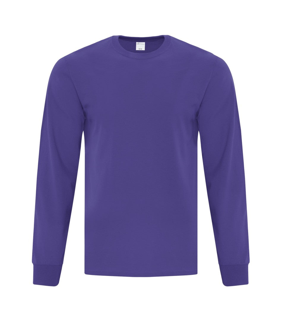 ATC Everyday Cotton Long Sleeve Tee - Purple