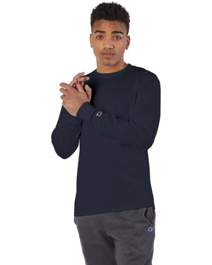 Adult Long-Sleeve T-Shirt - Navy