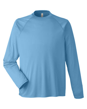 Unisex Ultra UVP™ Marina Raglan T-Shirt - Columbia Blue