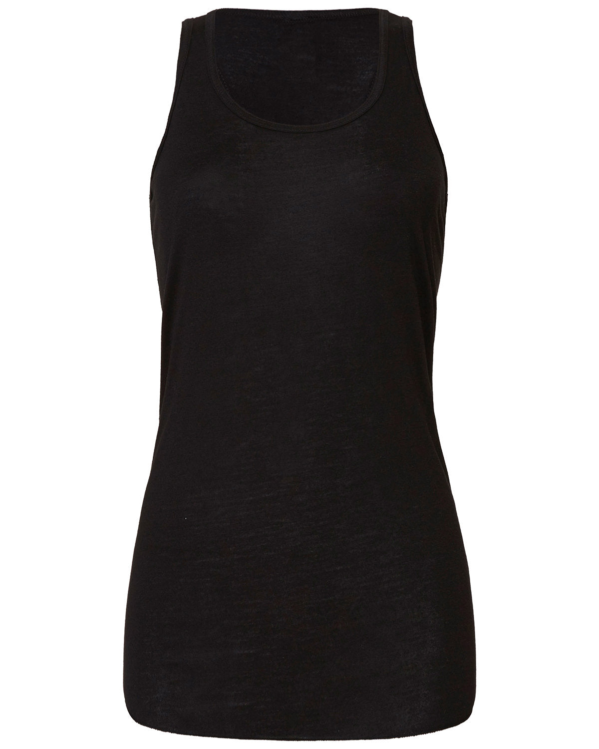BELLA + CANVAS Ladies' Flowy Racerback Tank - Black