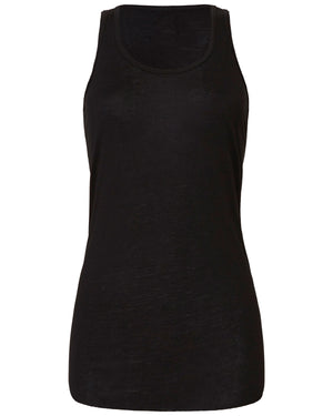 BELLA + CANVAS Ladies' Flowy Racerback Tank - Black