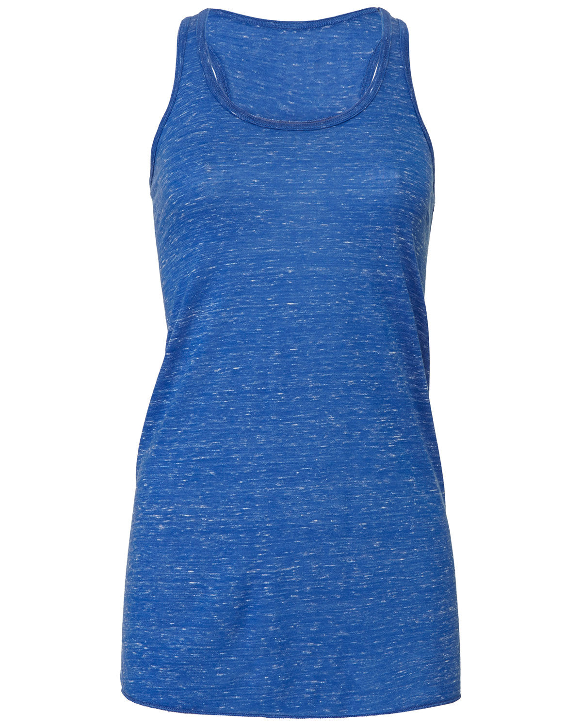 BELLA + CANVAS Ladies' Flowy Racerback Tank - True Royal Marble