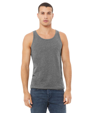 Unisex Heather CVC Tank - Deep Heather