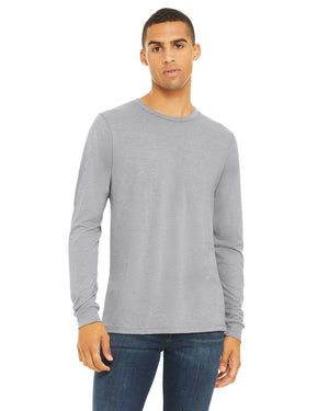 Unisex Triblend Long-Sleeve T-Shirt - Ath Grey Triblnd