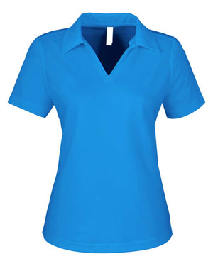 CORE365 Ladies' Market Snag Protect Mesh Polo - Electric Blue