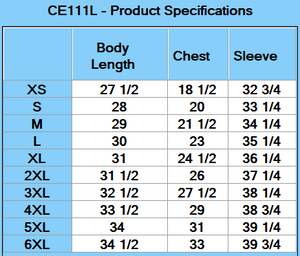 CORE365 Adult Fusion ChromaSoft™ Performance Long-Sleeve T-Shirt - Specs