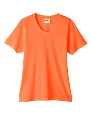 CORE365 Ladies' Fusion ChromaSoft™ Performance T-Shirt - Campus Orange