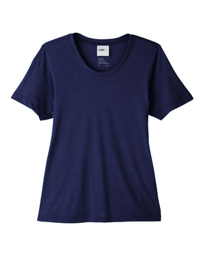CORE365 Ladies' Fusion ChromaSoft™ Performance T-Shirt - Classic Navy