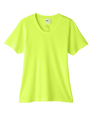 CORE365 Ladies' Fusion ChromaSoft™ Performance T-Shirt - Safety Yellow