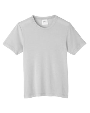 CORE365 Youth Fusion ChromaSoft Performance T-Shirt - Platinum