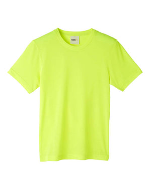 CORE365 Youth Fusion ChromaSoft Performance T-Shirt - Safety Yellow