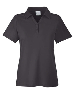 CORE365 Ladies' Fusion ChromaSoft™ Pique Polo - Carbon