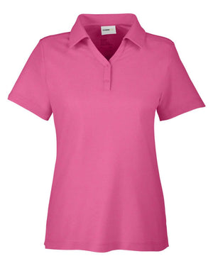 CORE365 Ladies' Fusion ChromaSoft™ Pique Polo - Charity Pink