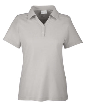CORE365 Ladies' Fusion ChromaSoft™ Pique Polo - Platinum