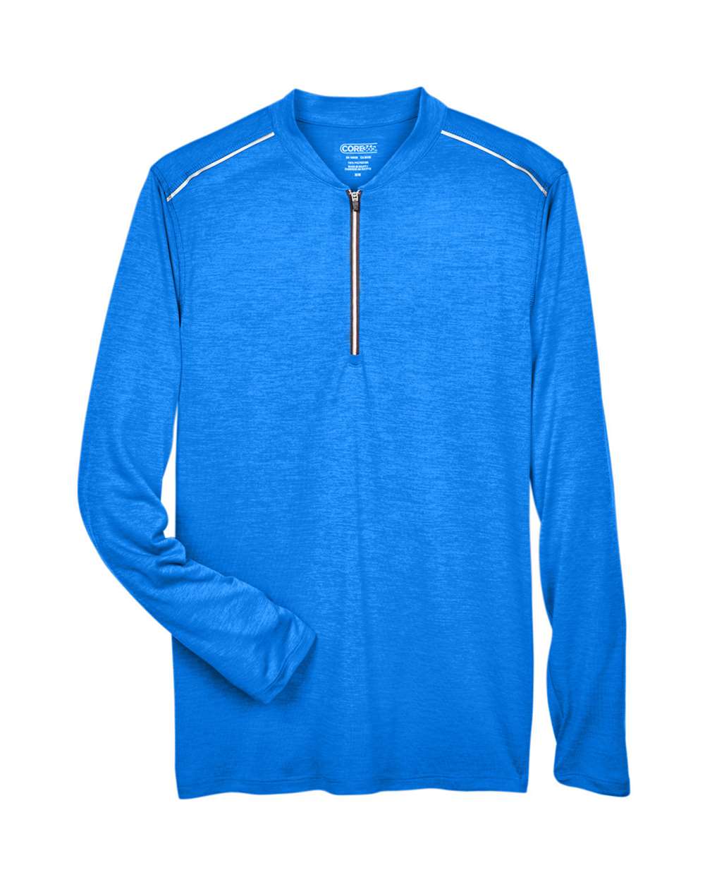 CORE365 Men's Kinetic Performance Quarter-Zip - True Royal/ Carbon