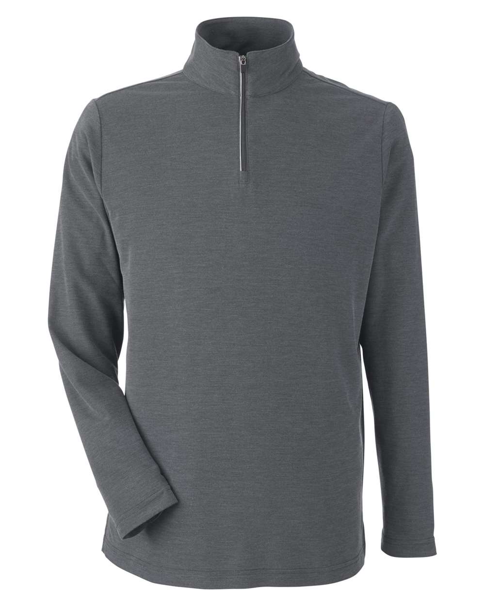 CORE365 Men's Fusion ChromaSoft™ Pique Quarter-Zip - Carbon Heather