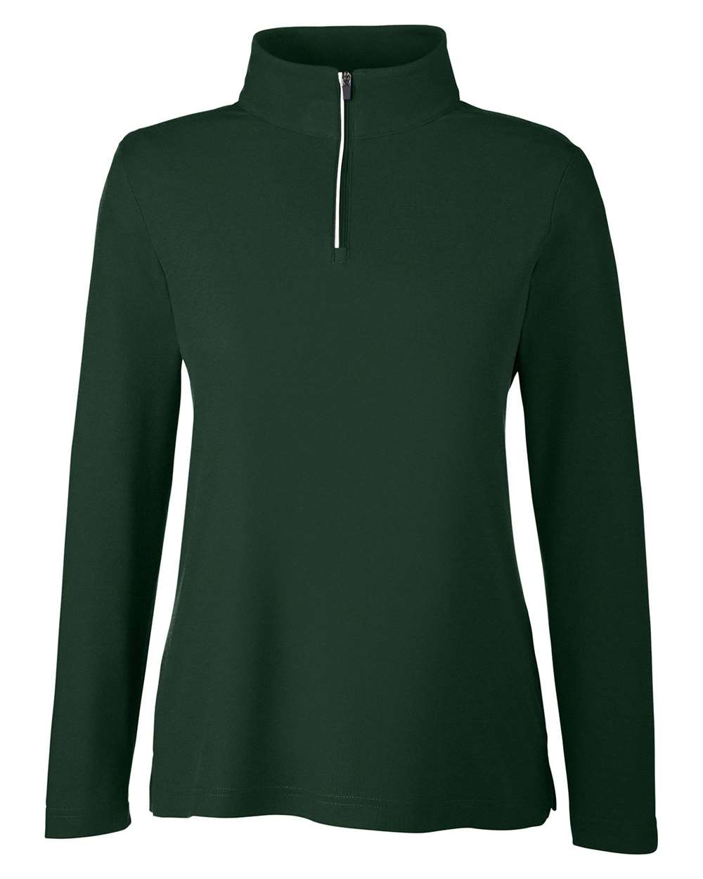 CORE365 Ladies' Fusion ChromaSoft™ Pique Quarter-Zip - Forest