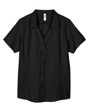 CORE365 Ladies' Ultra UVP® Marina Shirt - Black