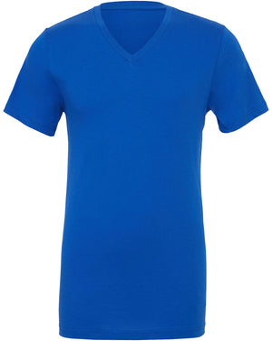 Unisex Jersey Short-Sleeve V-Neck T-Shirt - True Royal