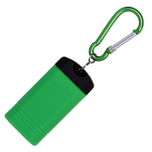 Clik-Light Keytag with Carabiner - Green