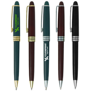 Aurora Plastic Push-Action Pen