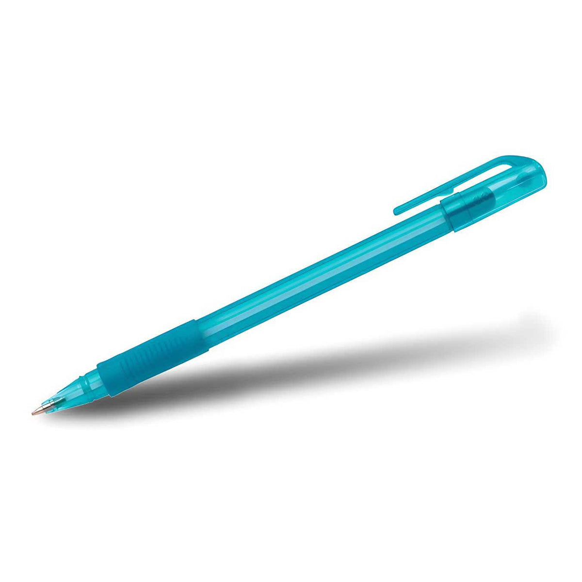Papermate Ink Joy Capped Pen w/ Matching Grips - Turquoise Blue