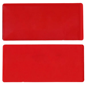 Large Policy/Lottery Ticket Holder (open on short side) - Red