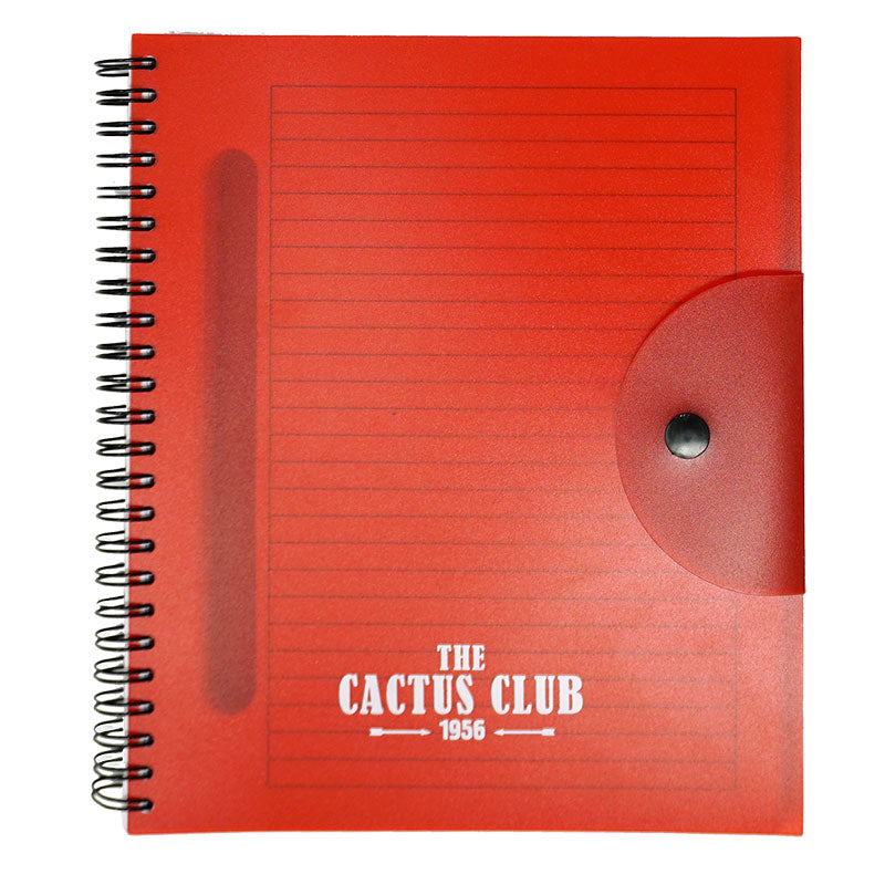 8" x 6" Spiral Notebook - Red